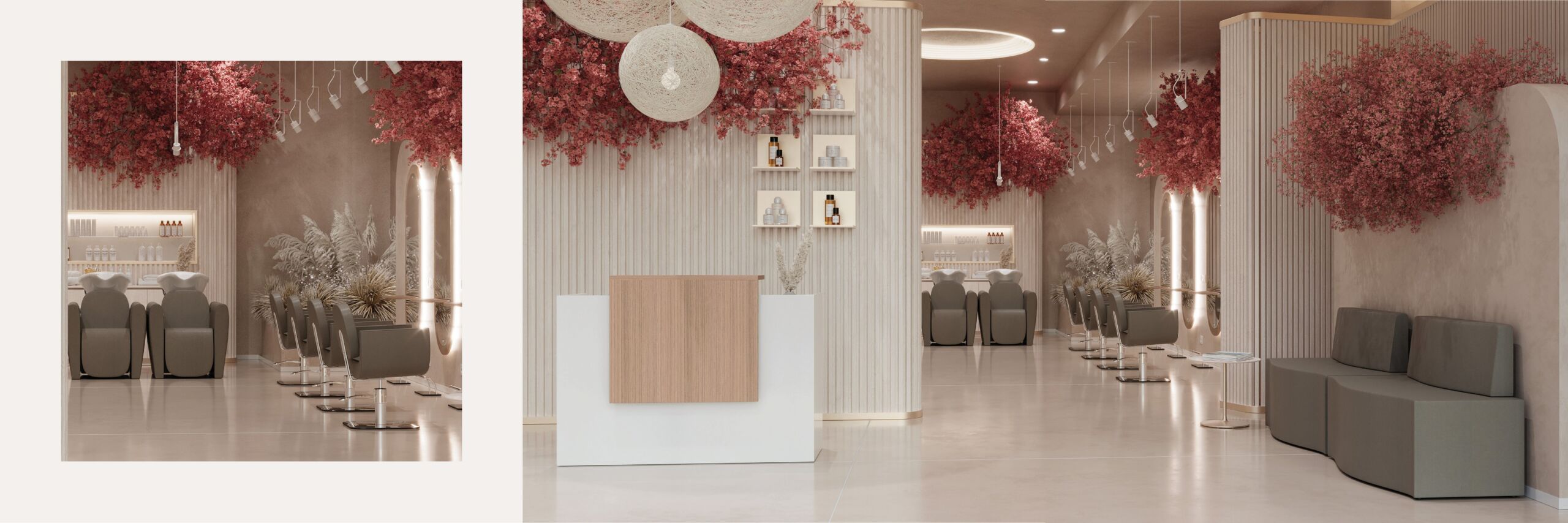 inrichting kapsalon kappersstoelen kapper groothandel verdeler roots